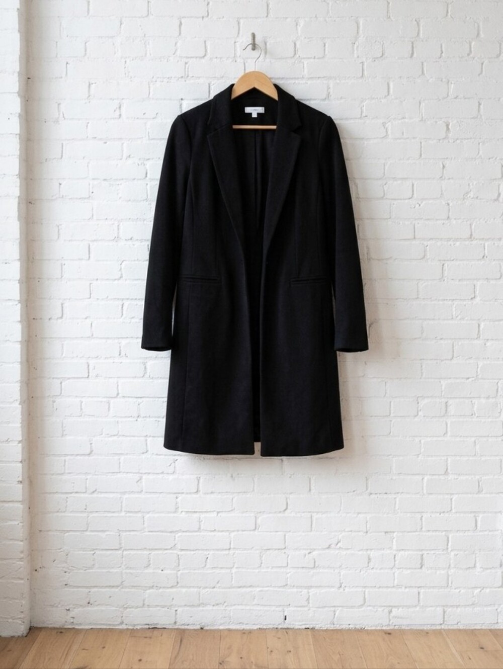 Black Women's Long Blazer Jacket